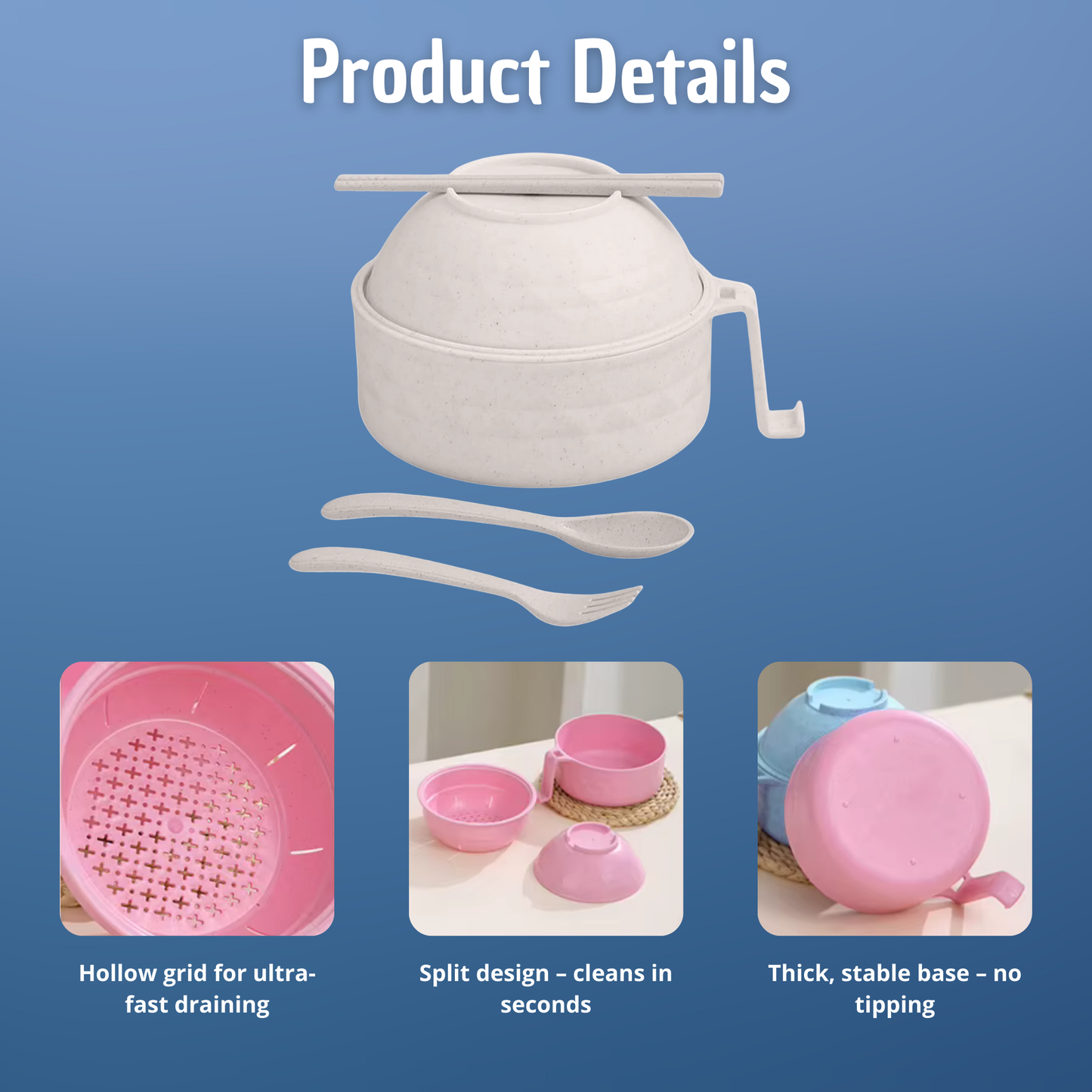 Microwave Noodles Bowl